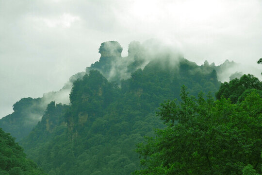 青山云霧