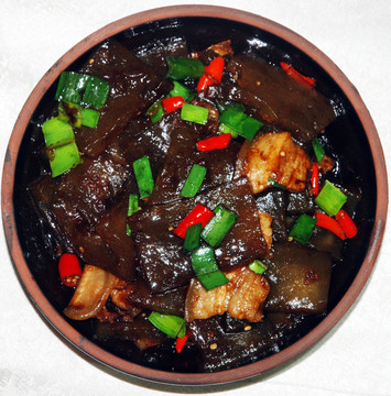 紅薯粉爆炒肉