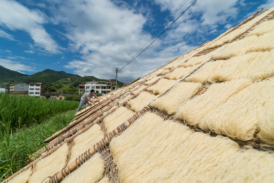 曬粉干