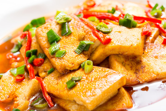 煎封豆腐