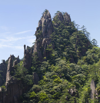 黃山 山峰