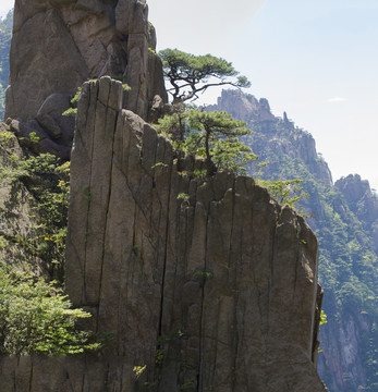 黃山巖石