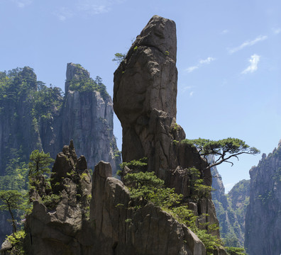 黃山巨石
