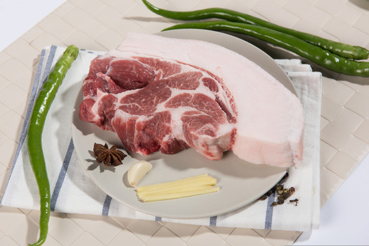 梅花肉 有機豬肉