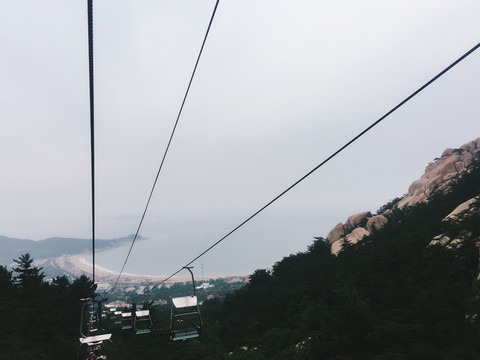 青島嶗山纜車