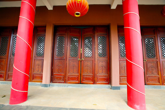 古廟 古建筑 寺廟 遺跡 全景