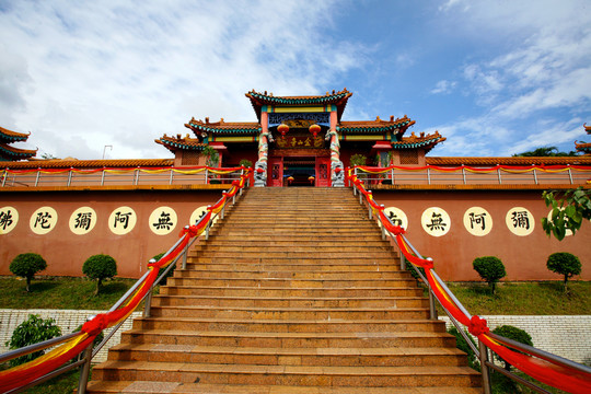 古廟 古建筑 寺廟 遺跡 全景