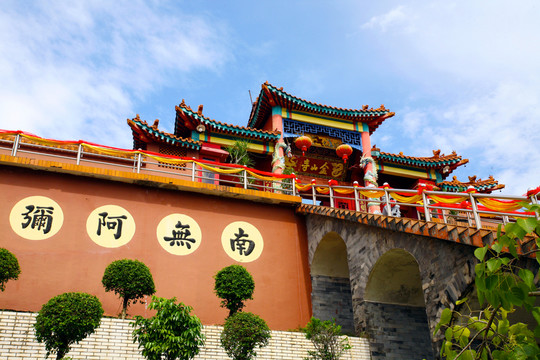 金山寺 古廟