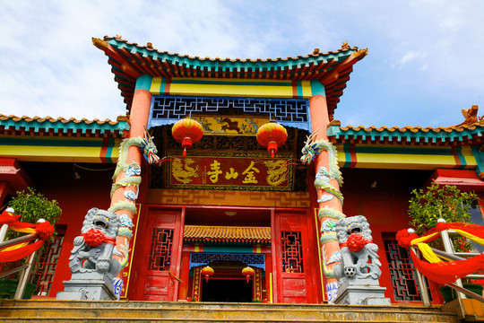 古廟 古建筑 寺廟 遺跡 全景