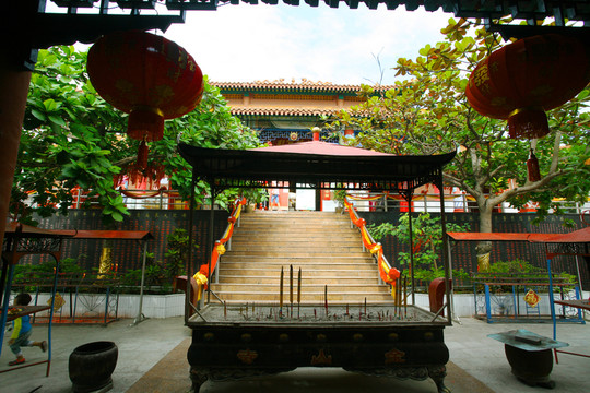 古廟 古建筑 寺廟 遺跡 全景