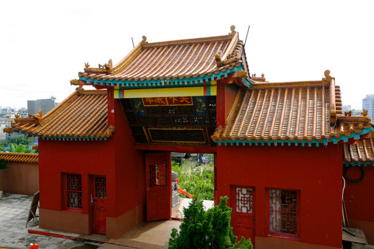 古廟 古建筑 寺廟 遺跡 全景