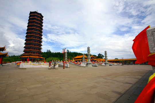 金山寺 古廟 建筑