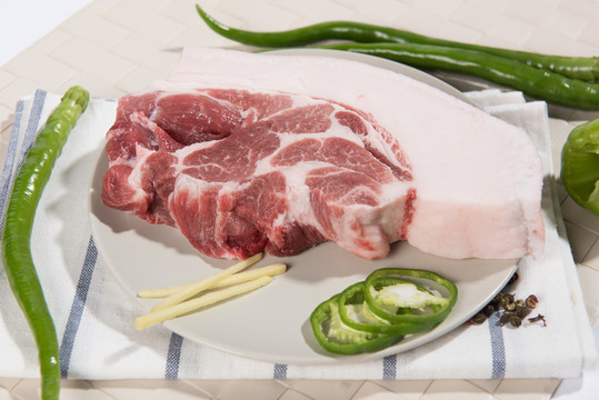 有機(jī)豬肉 梅花肉