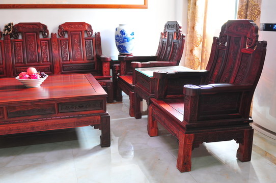 紅木家具 中式家具 花紋 酸枝