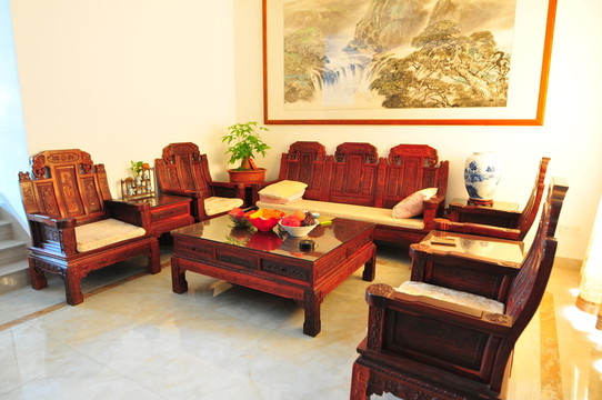 紅木家具 中式家具 花紋 酸枝