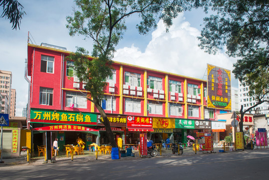 城中村大排檔
