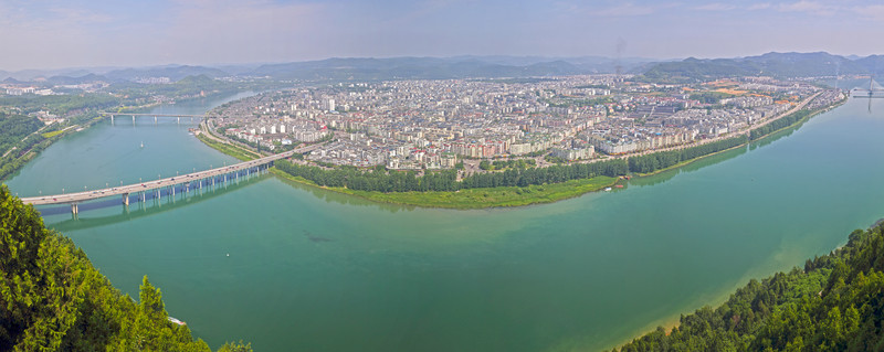 閬中全景圖
