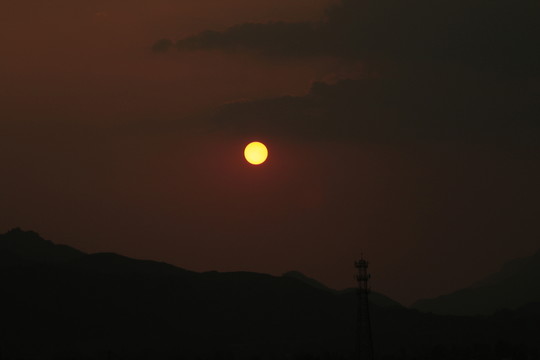 夕陽紅