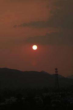 夕陽