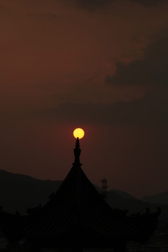 夕陽紅