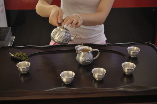 純銀茶具