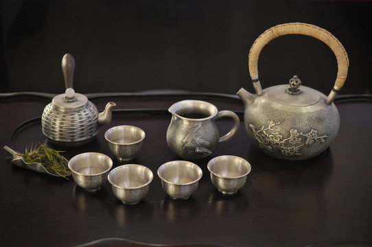純銀茶具