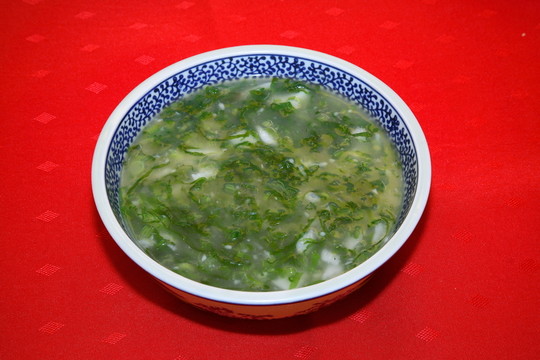 香芋青菜缽