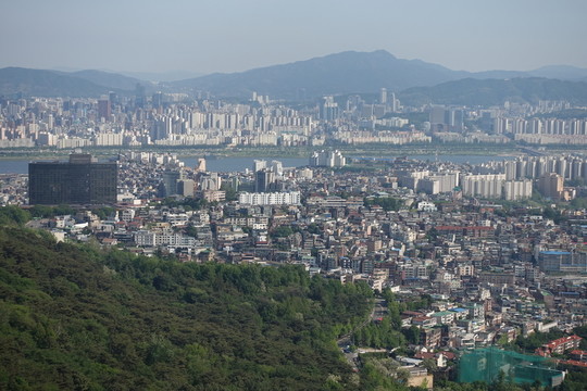 遠(yuǎn)眺首爾