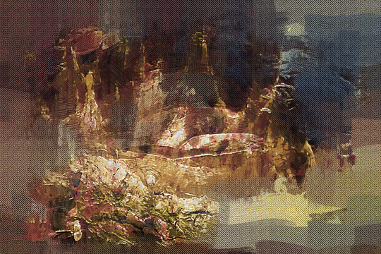 復(fù)古油畫背景素材