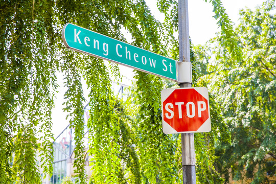 國外城市路牌路標