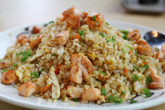三文魚炒飯
