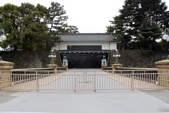 日本皇宮大門