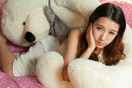 室內(nèi)美女人像