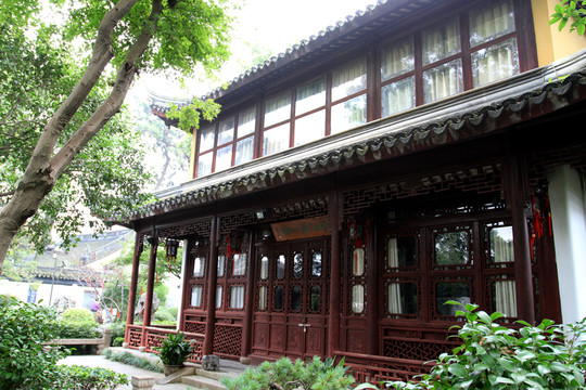 寒山寺 楓江樓