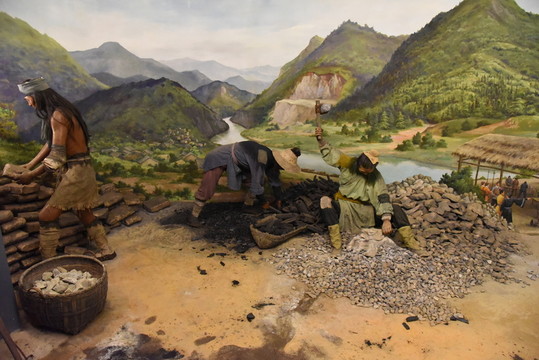 古代采礦場(chǎng)景