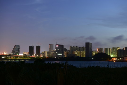 江門新城夜景