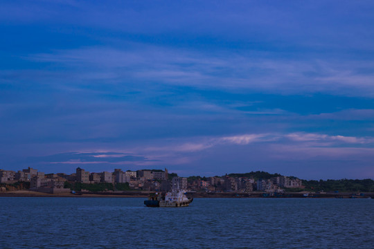 海上黃昏