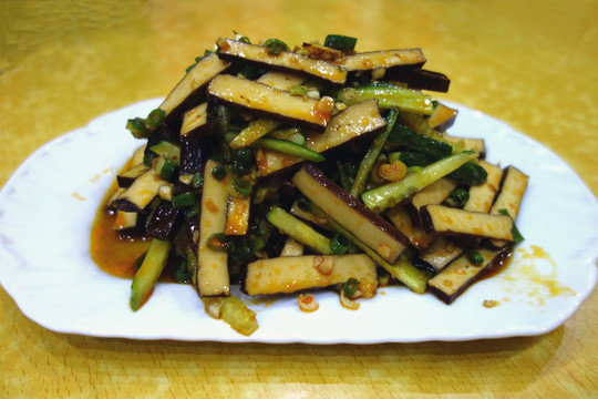 涼拌豆干 涼豆干
