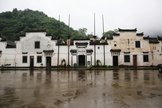 浦江嵩溪老房子祠堂