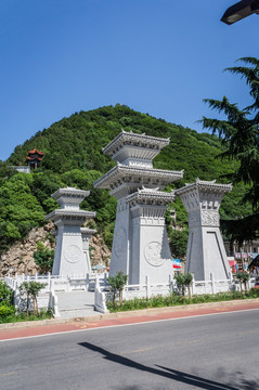 太白山 湯峪 山門