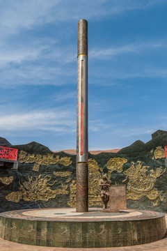 火焰山巨型溫度計(jì)