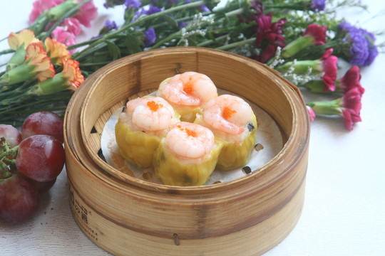 鮮蝦干蒸