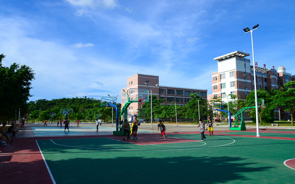 籃球場