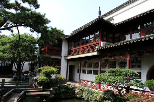 蘇州環(huán)秀山莊 補秋舫