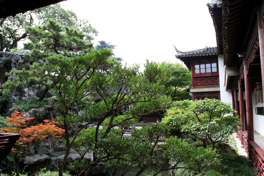 蘇州環(huán)秀山莊 景觀 補秋舫