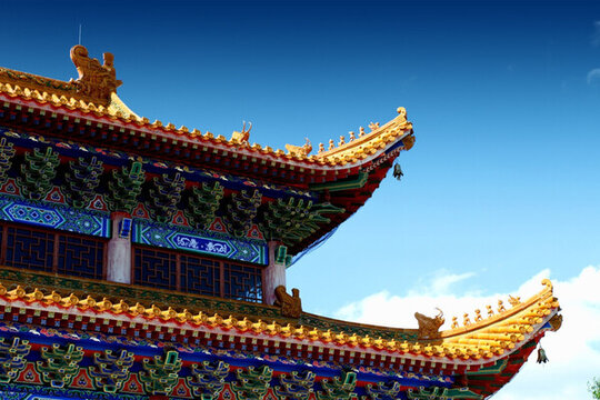 傳統(tǒng)建筑 中國(guó)建筑 琉璃瓦