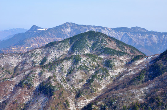 杭州臨安清涼峰風(fēng)光