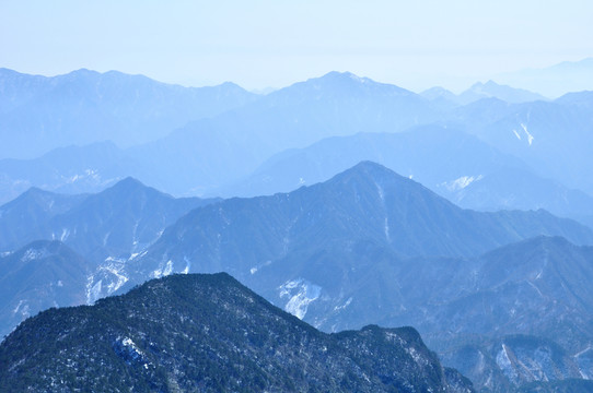 杭州臨安清涼峰風光