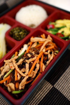 雪菜肉絲飯