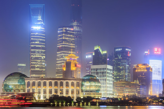 上海建筑夜景